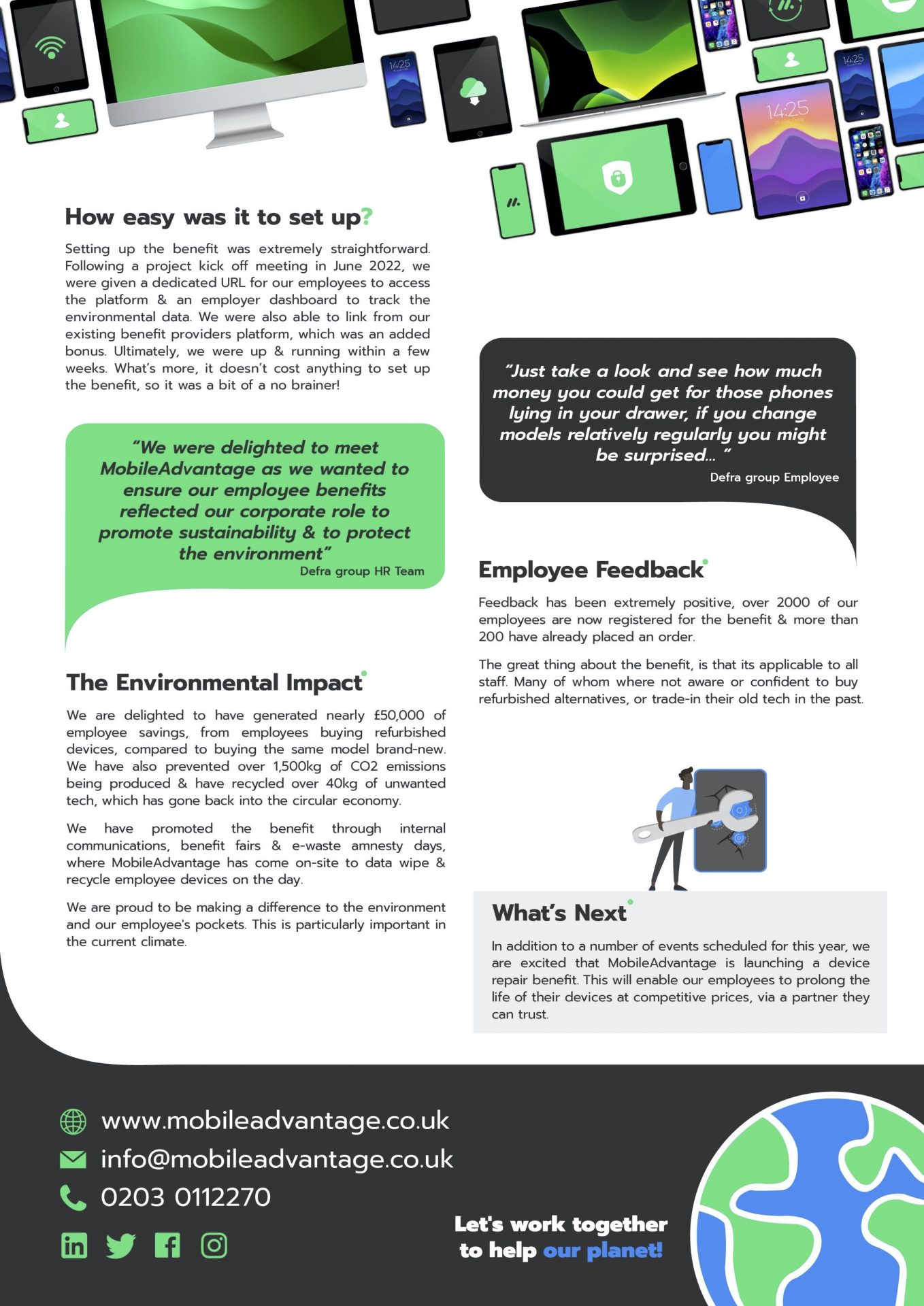 Defra Group Case Study - Front Page